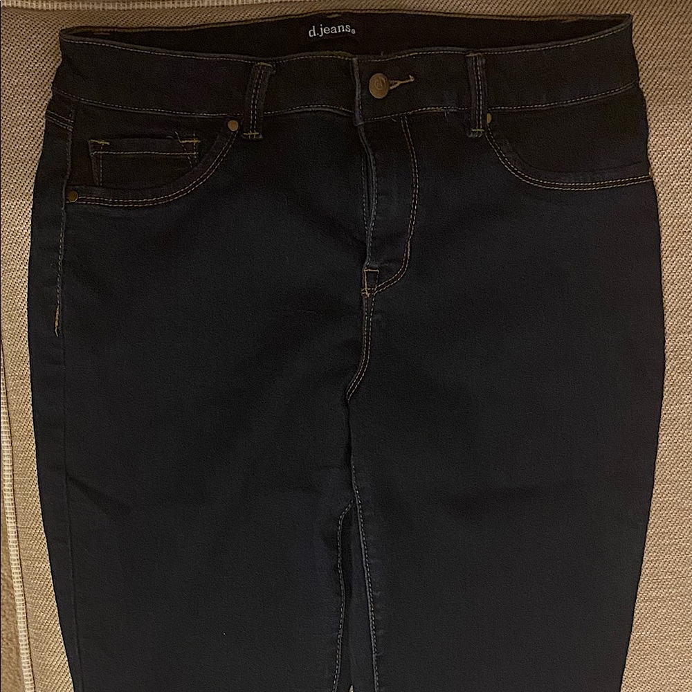 D.Jeans Brand Dark Denim Skinny Leg Fit Jeans